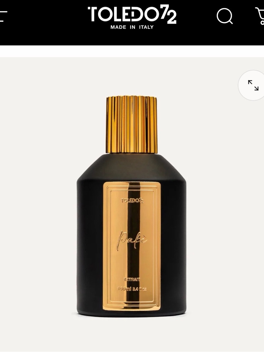 Toledo 72 Paké extract oil perfume